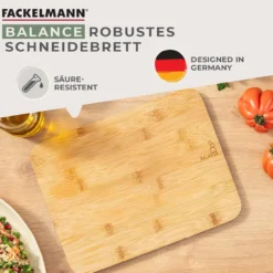 Schneidebrett Balance, 30x23cm, Bambus
