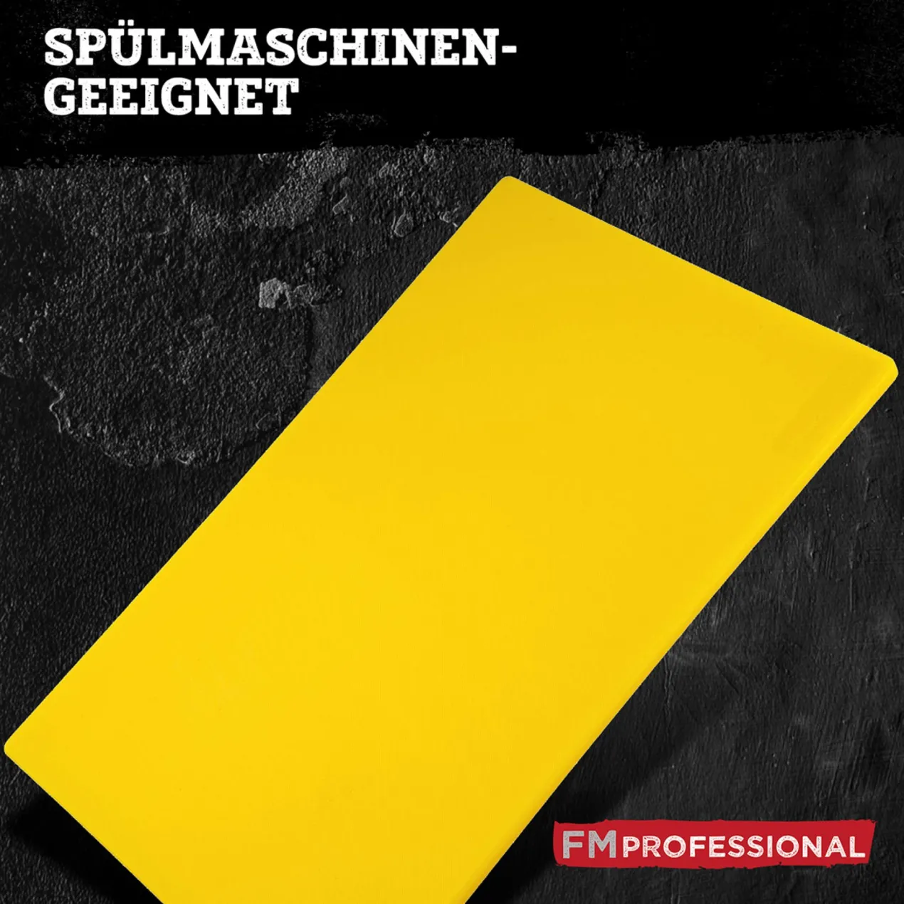 Schneidebrett HACCP für Geflügel, 45x30cm, gelb