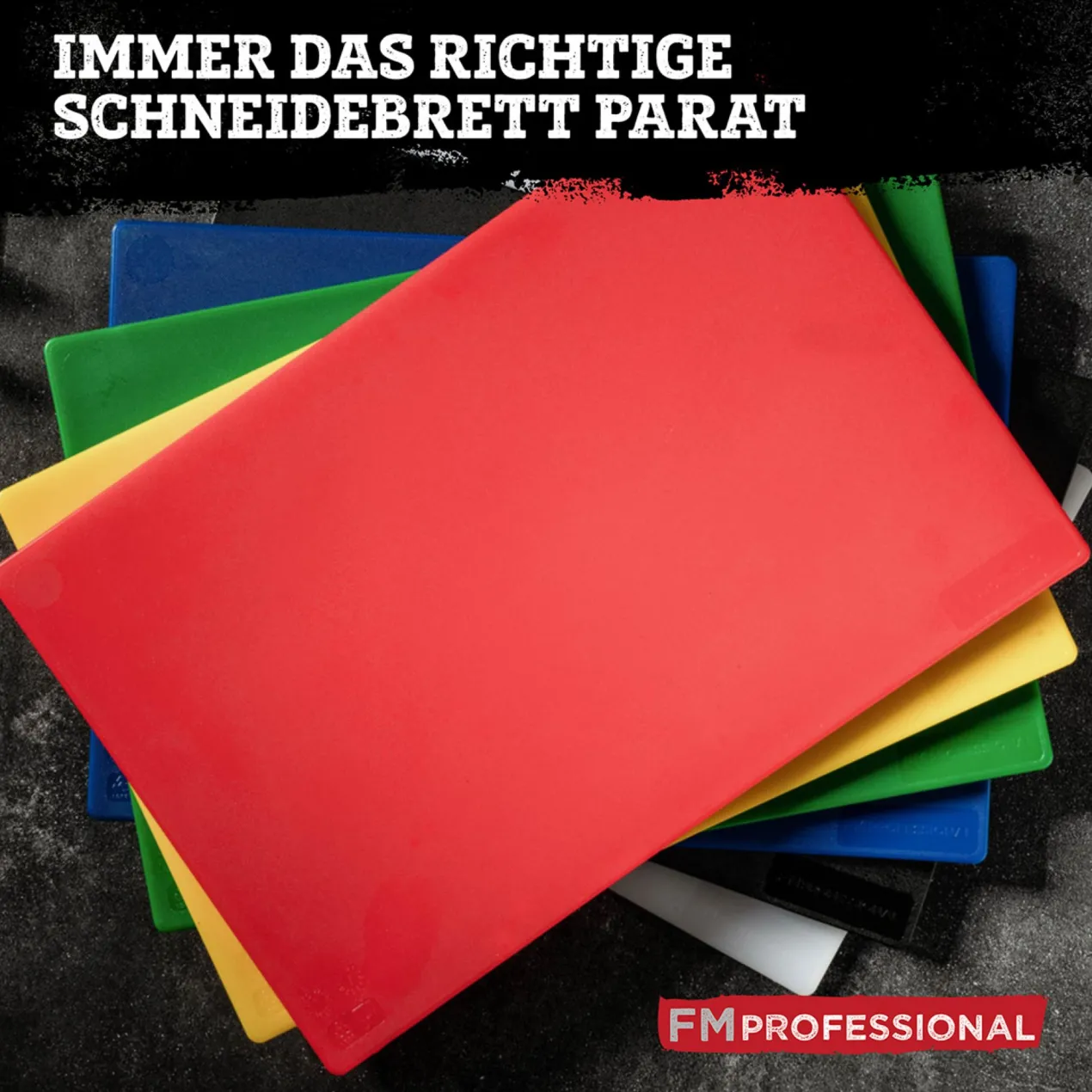 Schneidebrett HACCP für Obst/Gemüse, 45x30cm, grün