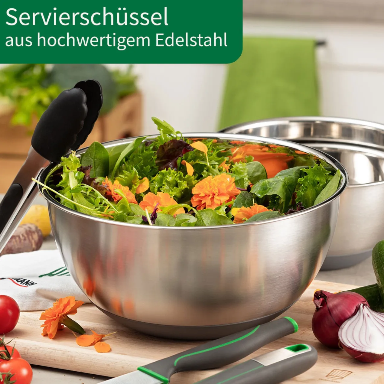 Schüssel, 4 l, Edelstahl