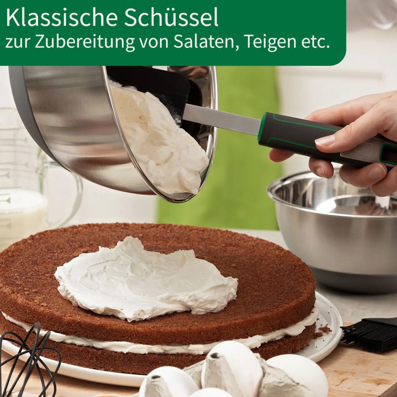 Schüssel, 1,25 l, Edelstahl