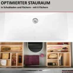 Schubkastenbox 26x7x32,1 cm, Buchenholz