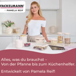 Set Pamela Reif Vorratsdosen rund, 2-tlg.