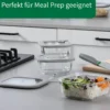Set Vorratsgläser "Alles aus Glas", viereckig, 3-tlg.