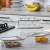 Set Vorratsgläser "Alles aus Glas", viereckig, 4-tlg.