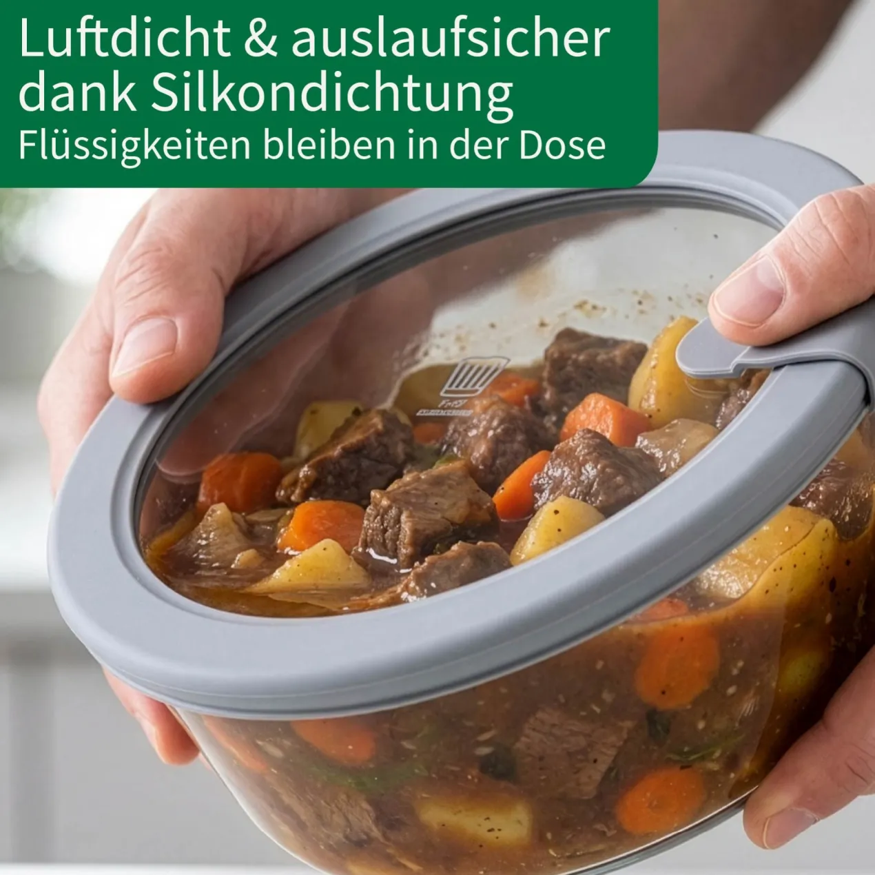 Set Vorratsgläser "Alles aus Glas", rund, 3-tlg.