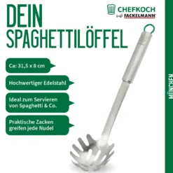 Spaghettilöffel München, 31cm, Edelstahl