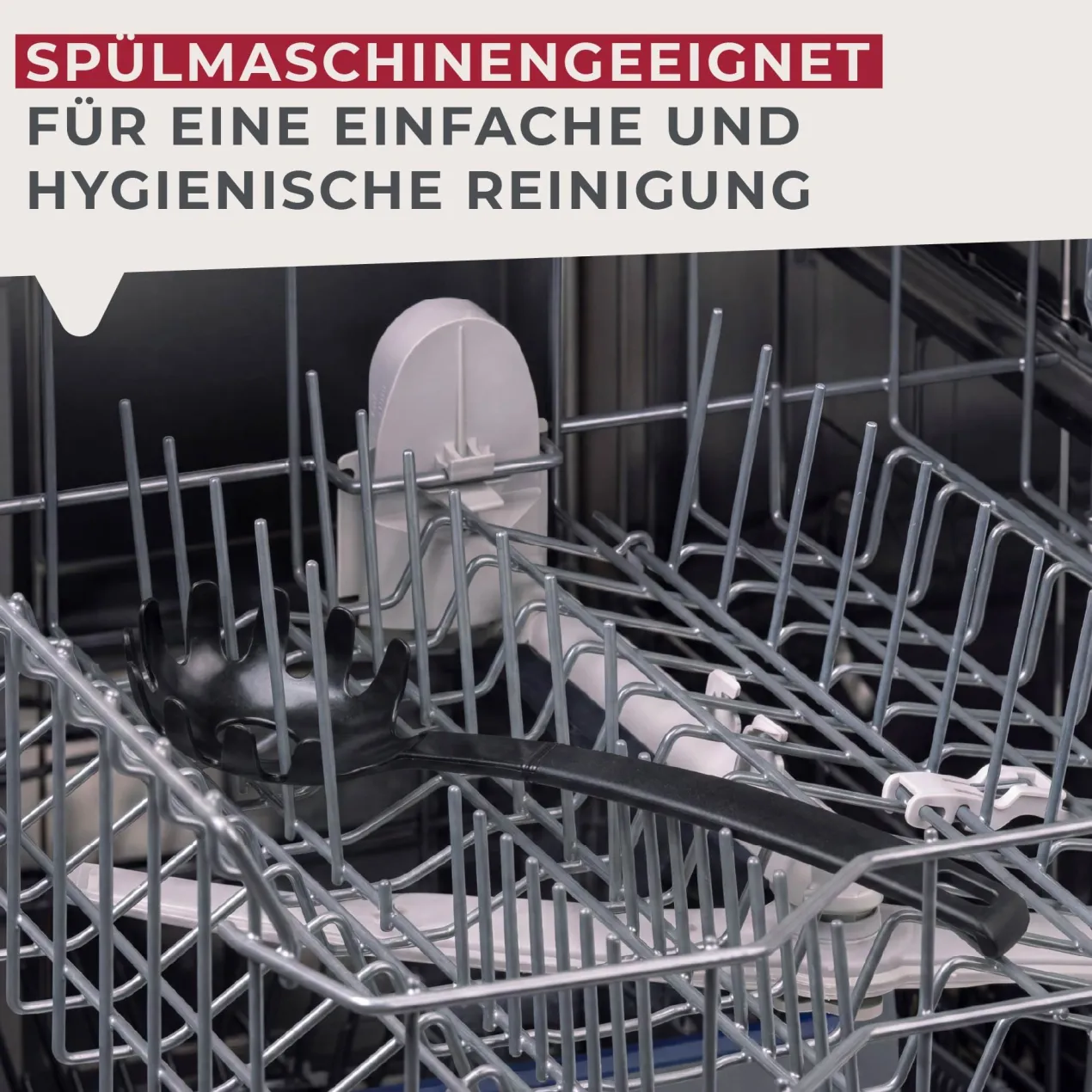 Spaghettilöffel Nero