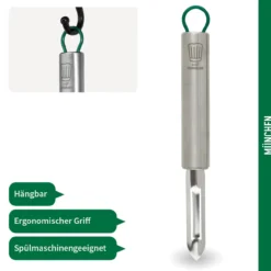 Sparschäler München, 20cm, Edelstahl
