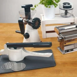 Spätzlepresse mit 3 Lochscheiben #easyprepare, 4-teilig