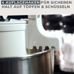 Spätzlepresse mit 3 Lochscheiben #easyprepare, 4-teilig