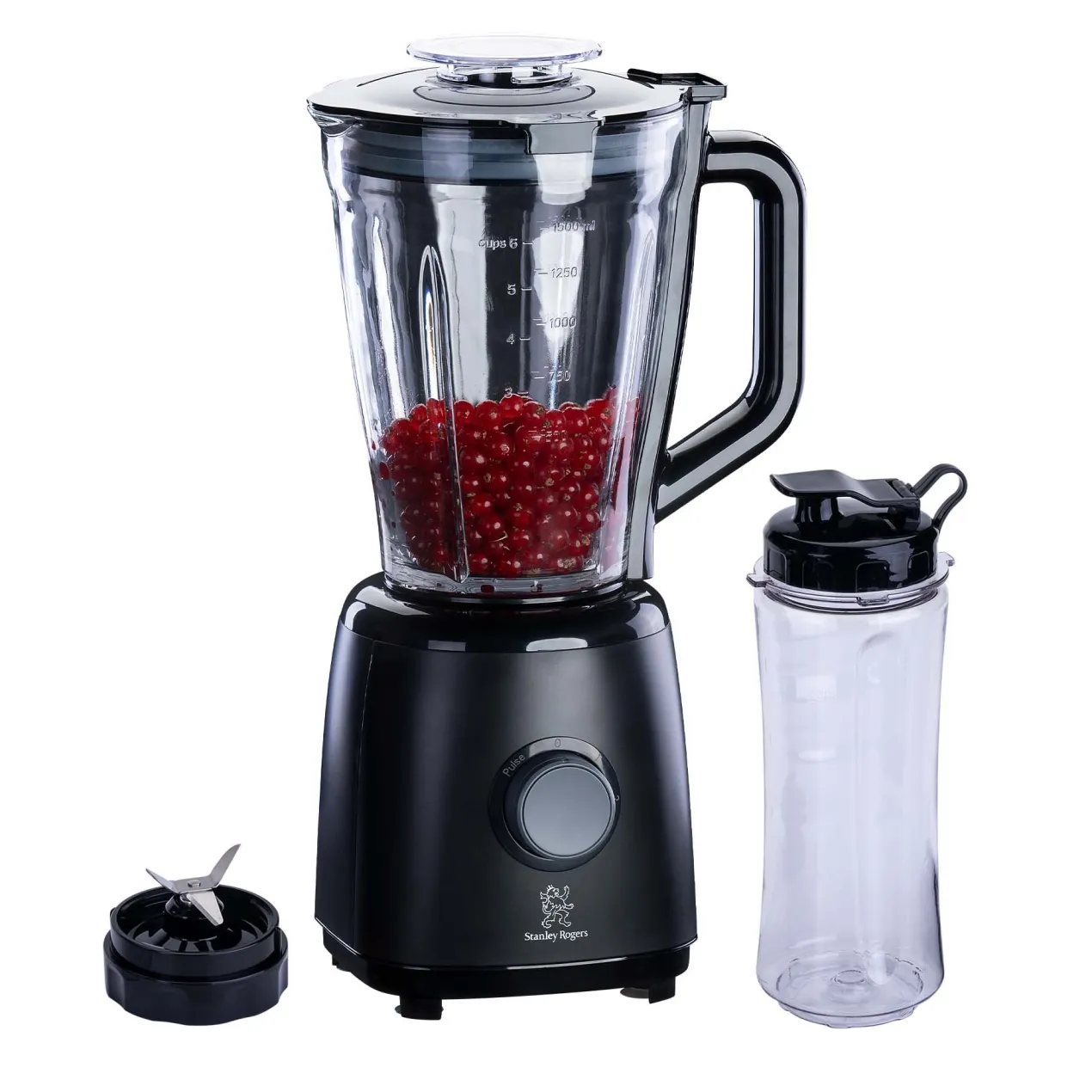 Standmixer, Glas, 1,5L, 600W