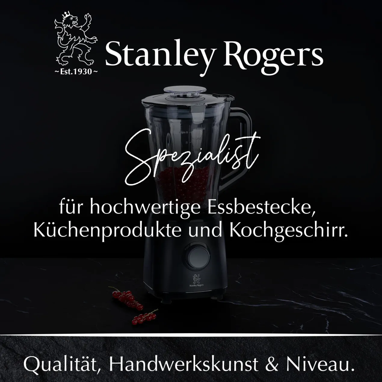 Standmixer, Glas, 1,5L, 600W