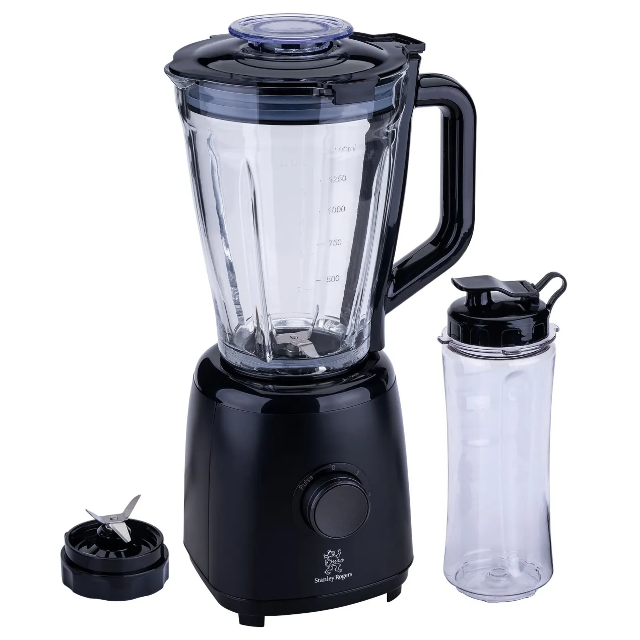 Standmixer, Glas, 1,5L, 600W