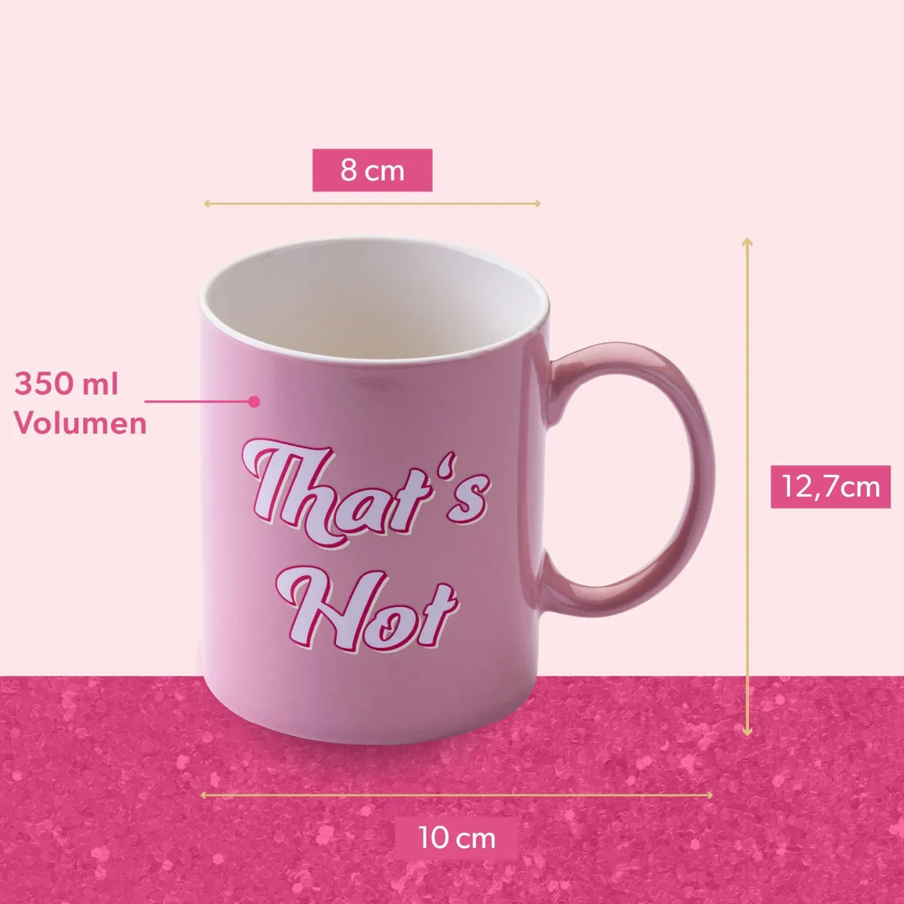 Tasse "That's Hot", 350ml