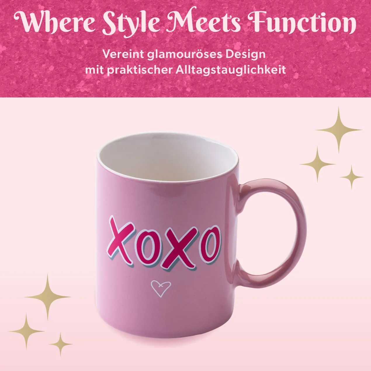 Tasse "XOXO", 350ml