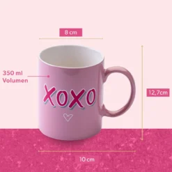 Tasse "XOXO", 350ml