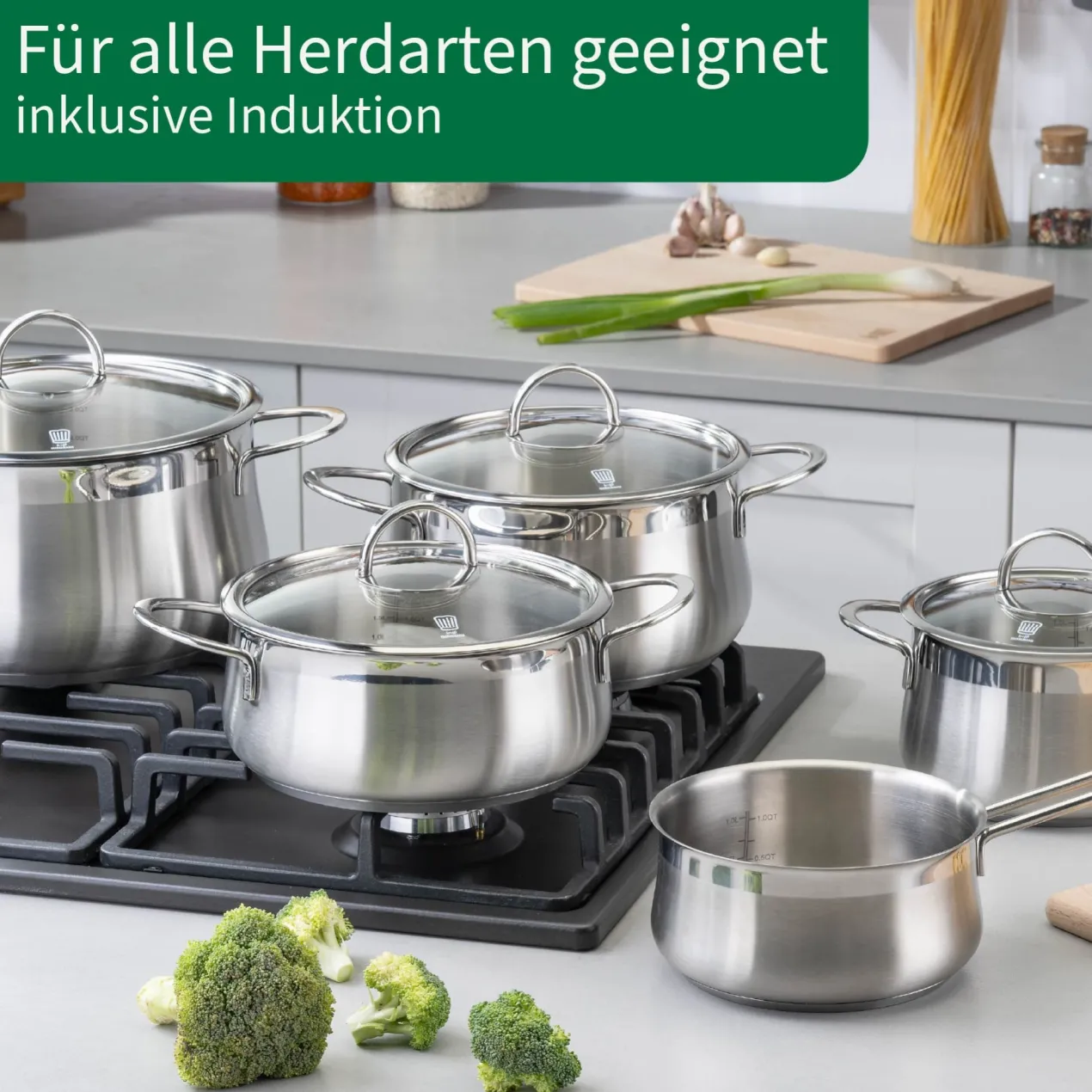 Topfset Leipzig, 9-teilig