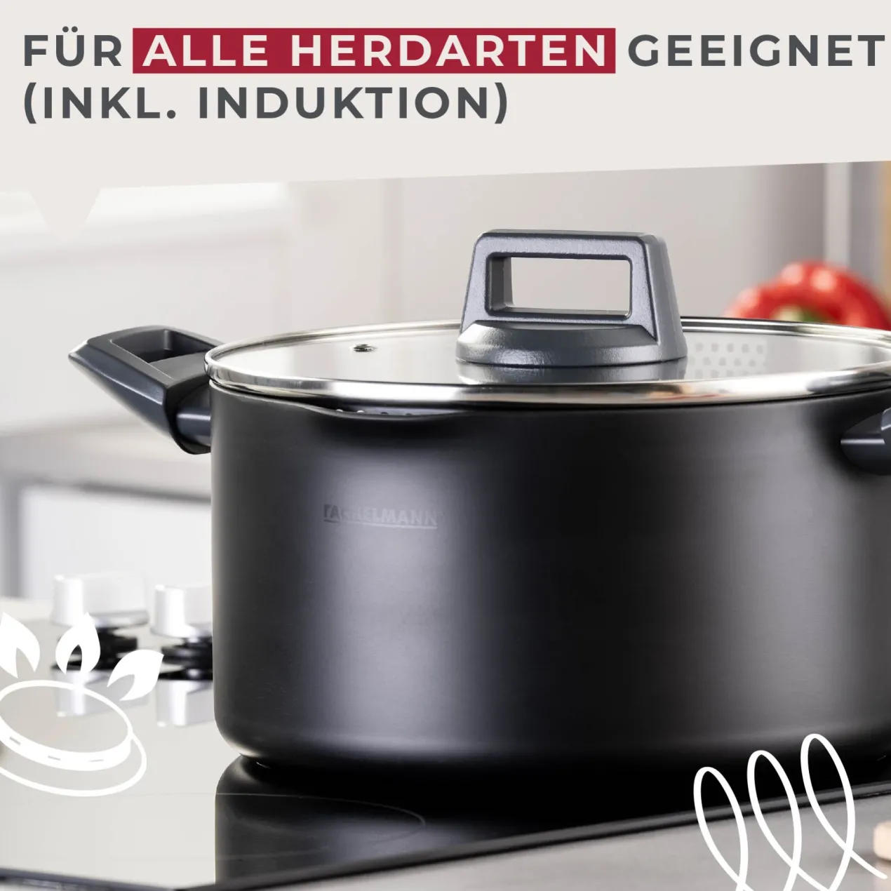 Topf-Set "Statement", Ø20+24cm, 4-teilig