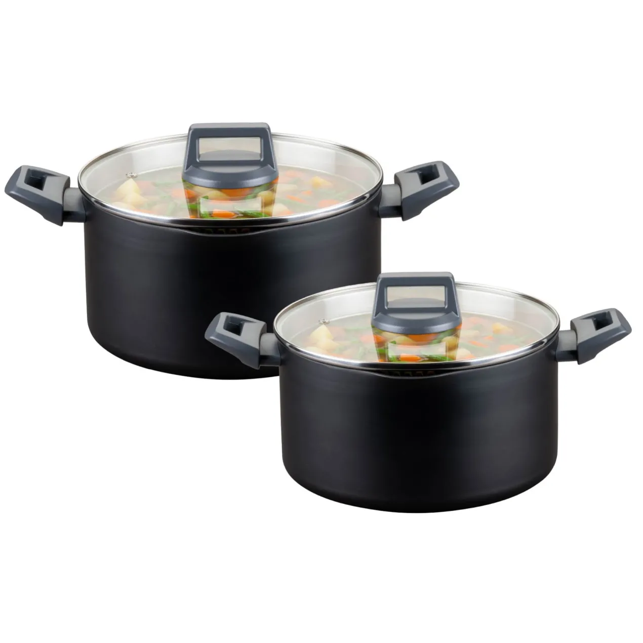 Topf-Set "Statement", Ø20+24cm, 4-teilig