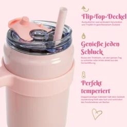 Trinkbecher Pink, 1L