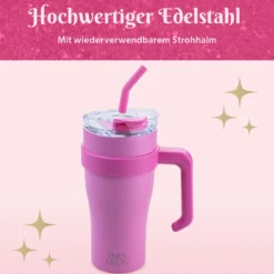 Trinkbecher Pink, 850ml