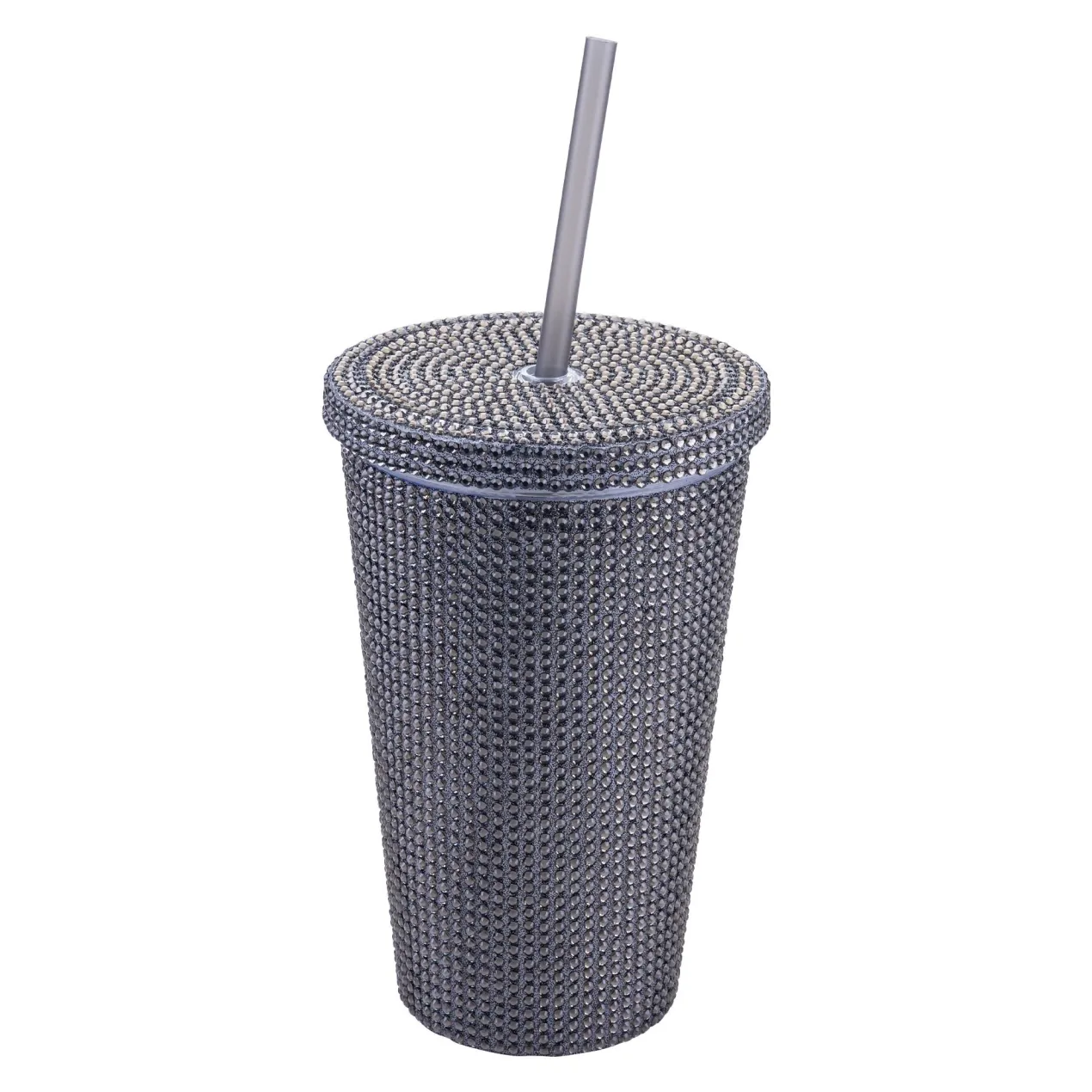 Trinkbecher Schwarz, Strass, 500ml