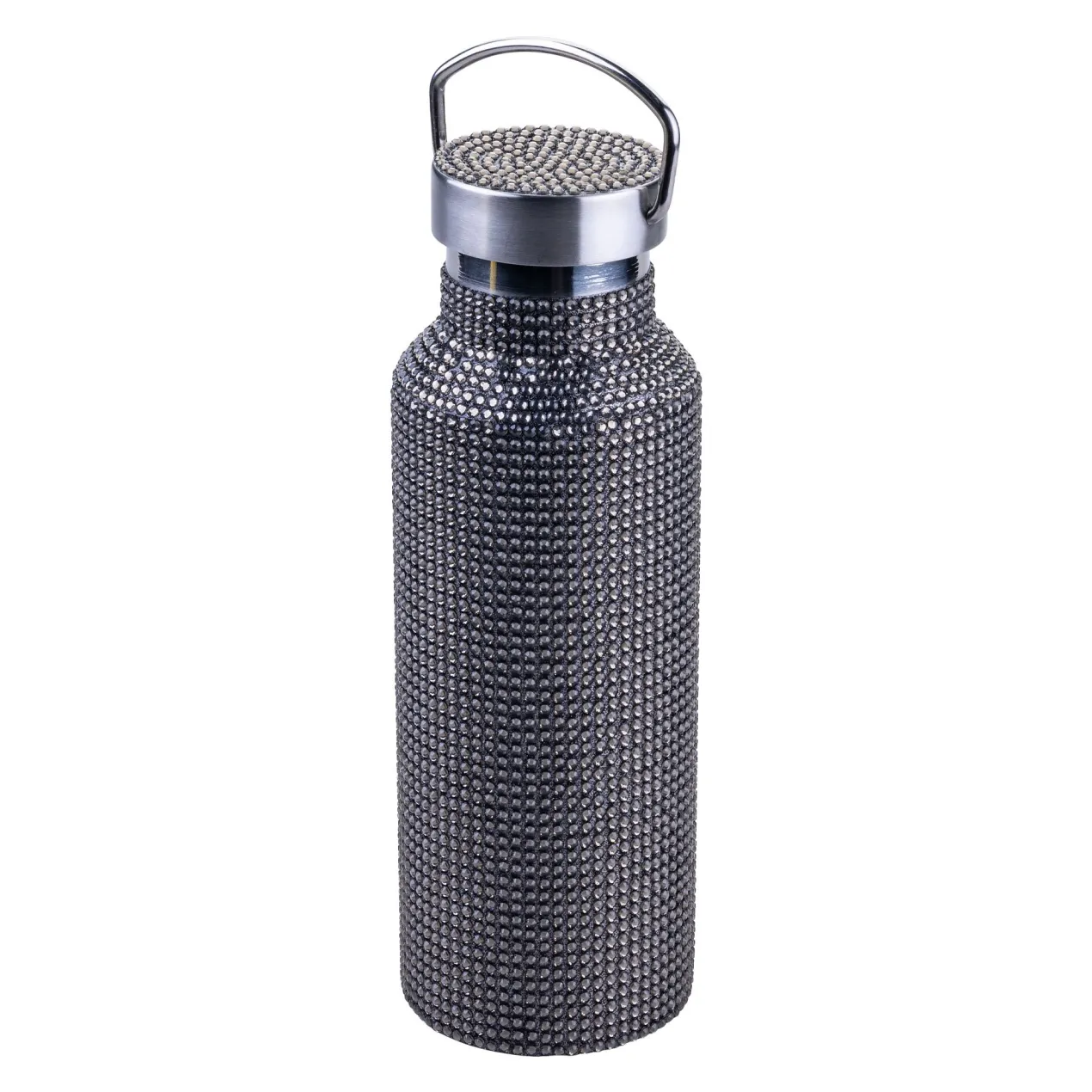 Trinkflasche Schwarz, Strass, 500ml
