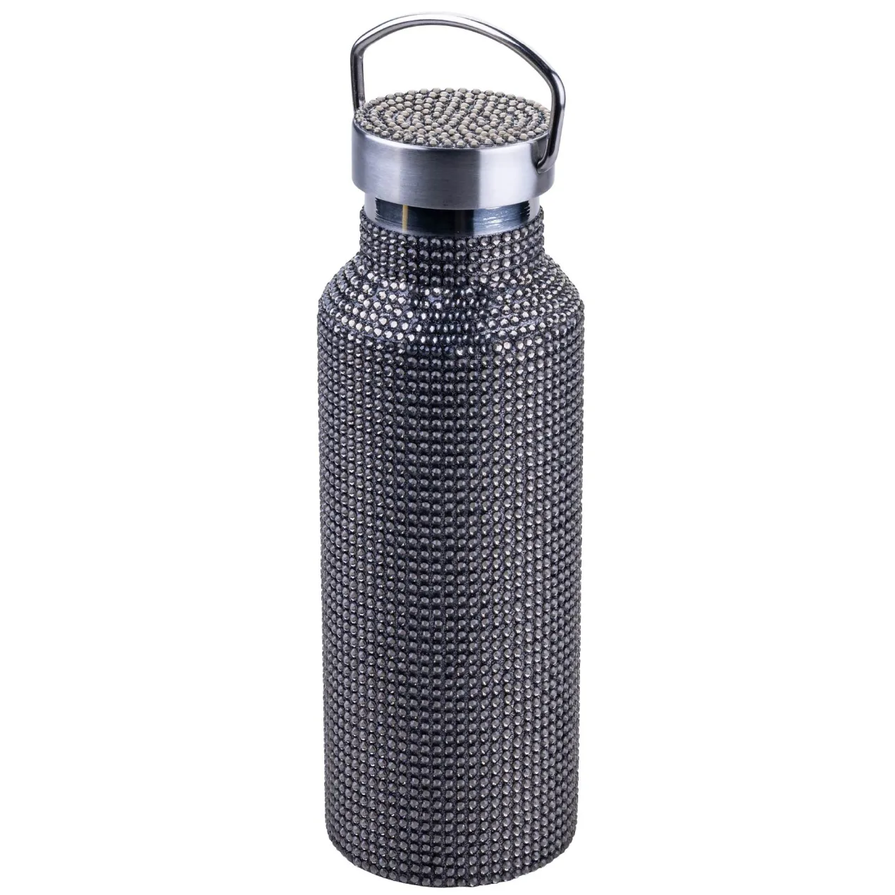 Trinkflasche Schwarz, Strass, 500ml