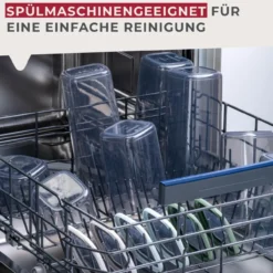 Vorratsdose Be The Move, eckig, 1,75L