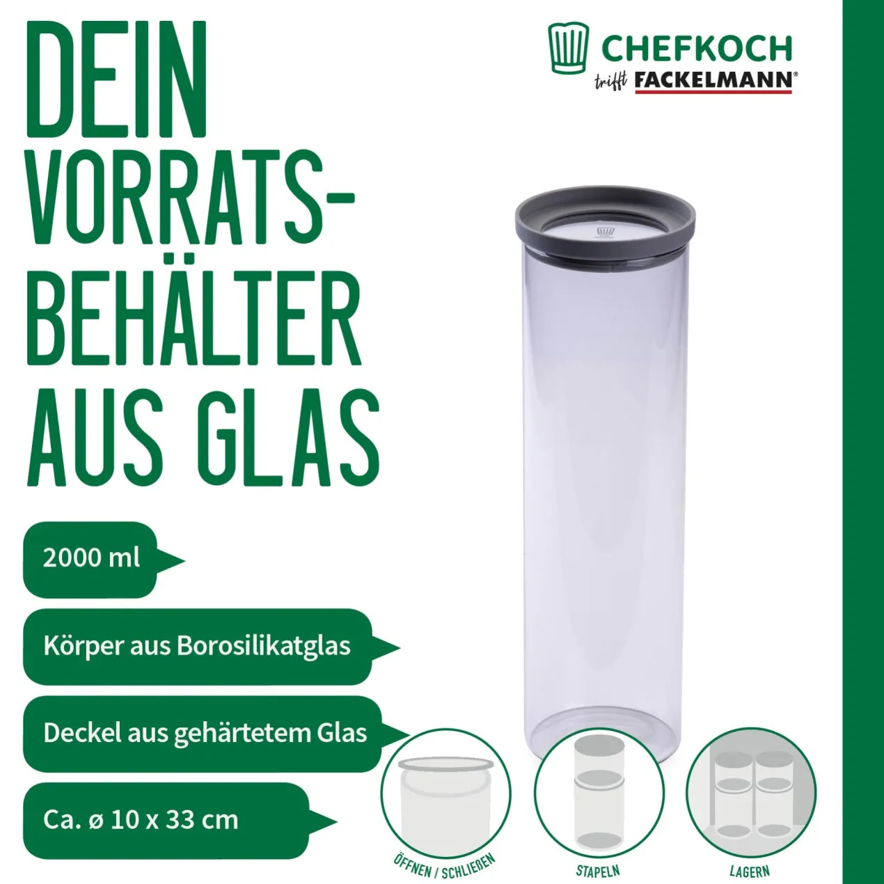 Vorratsglas, 2L