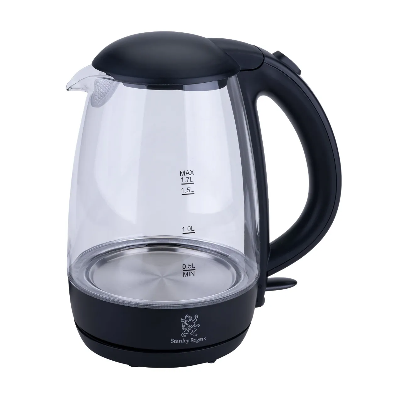 Wasserkocher, Glas, 1,7L