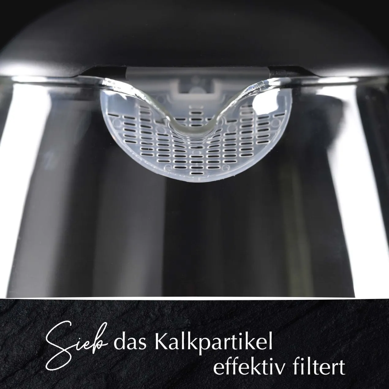 Wasserkocher, Glas, 1,7L