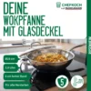 Wokpfanne mit Deckel Rosenheim, Ø28cm
