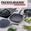 Wokpfannen-Set "Brandao", Keramik, antihaft, Ø20+28cm, 2-tlg.
