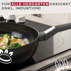 Wokpfanne Statement, Keramik, antihaft, Ø28cm – 20% Rabatt mit Code: COOK20