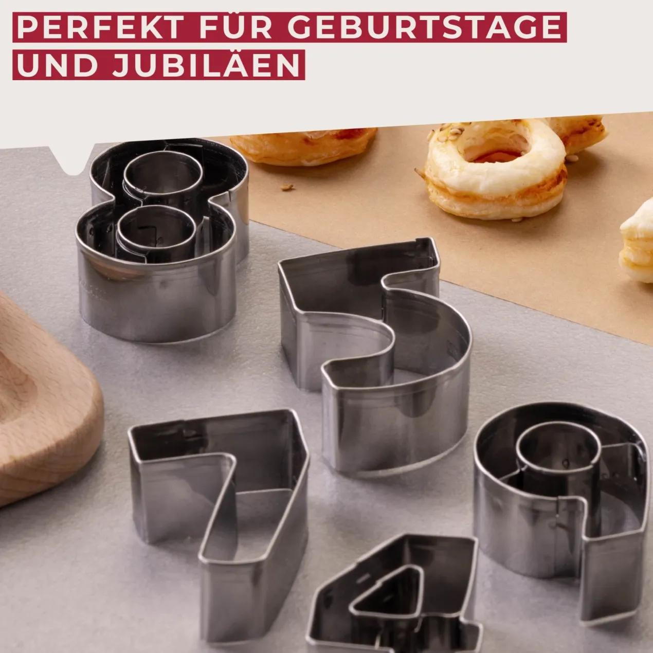 Zahlen-Ausstecher Nr. 4