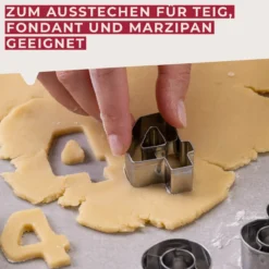 Zahlen-Ausstecher Nr. 4