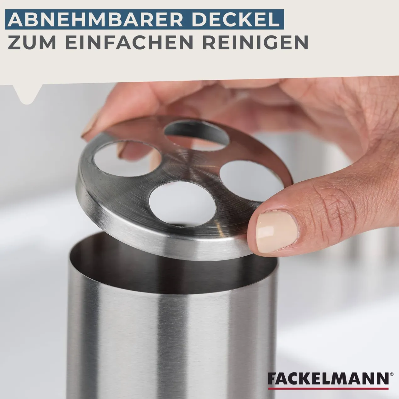 Zahnbürstenhalter, Edelstahl